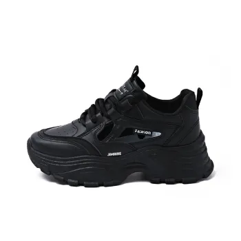 King Jinmai Breathable Height Increasing Abrasion Resistant Low Top Chunky Sneakers Women's