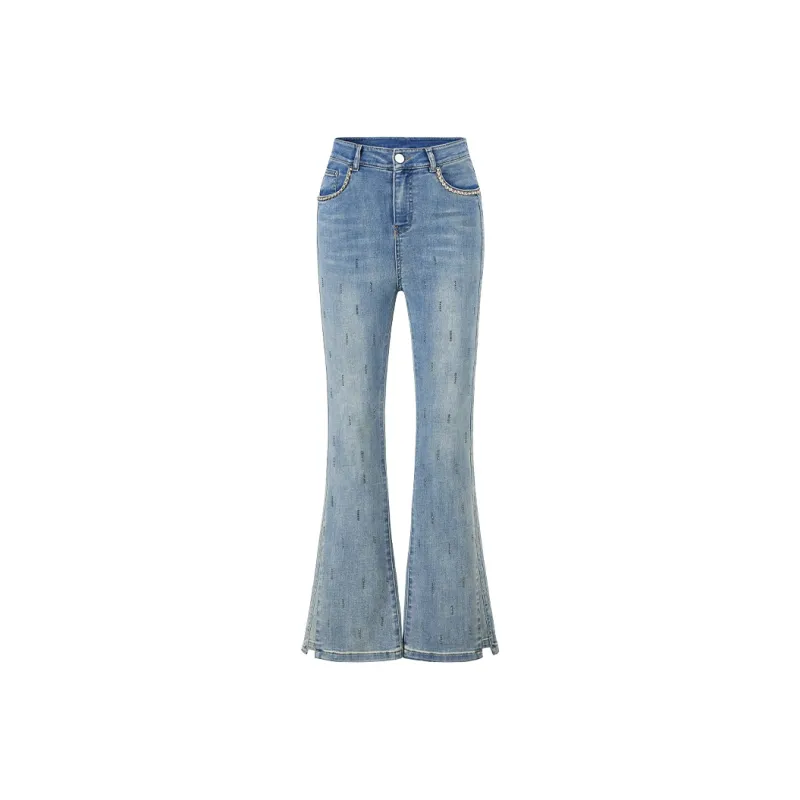 CHICHY CHICHY Jeans Women's Vintage Light Blue-0