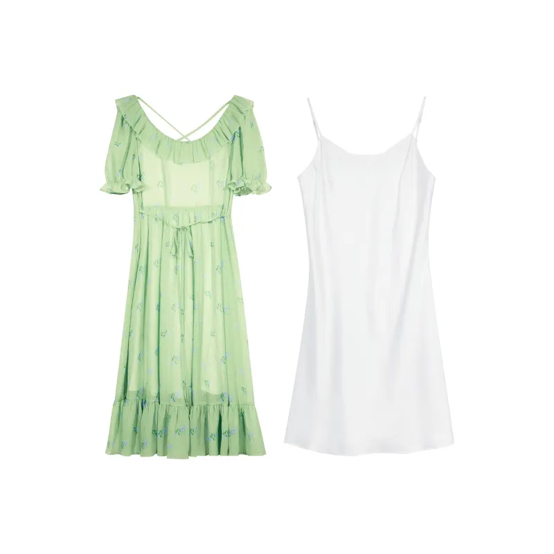 IBUDU Two Piece Skirt Sets Women's-0