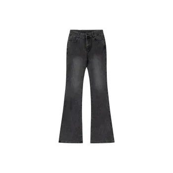 HELEH Stretch Jeans Women's Black Gray Color