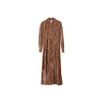 Ginger Long-Sleeved Dresses Women's Tea Brown