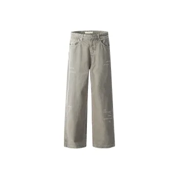 VINMUK Jeans Unisex Mud Gray Green
