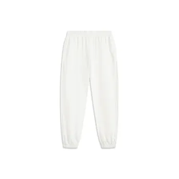 LiNing Sports Life Collection Knitted Sports Pants Women's Ivory