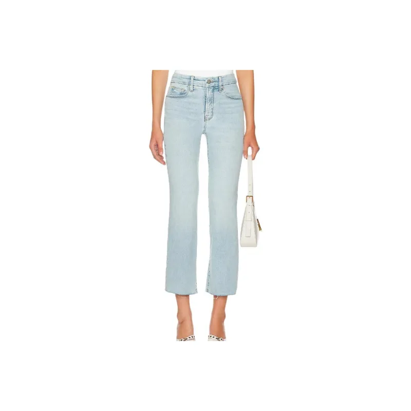 GOOD AMERICAN Jeans Women's Light Blue-0