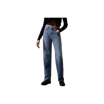 CALVIN KLEIN Jeans Europe Version Women's Medium Blue