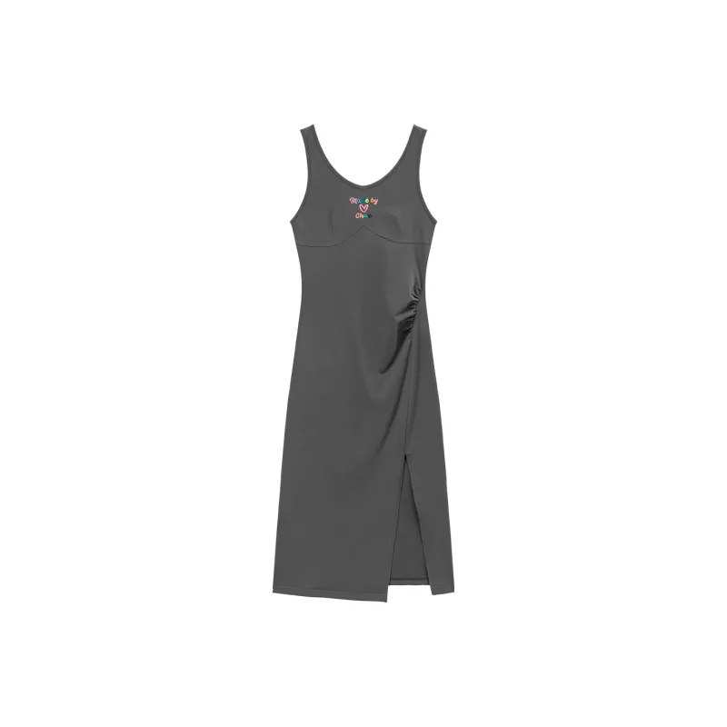 CHUU Sleeveless Dresses Women's Carbon Gray-0