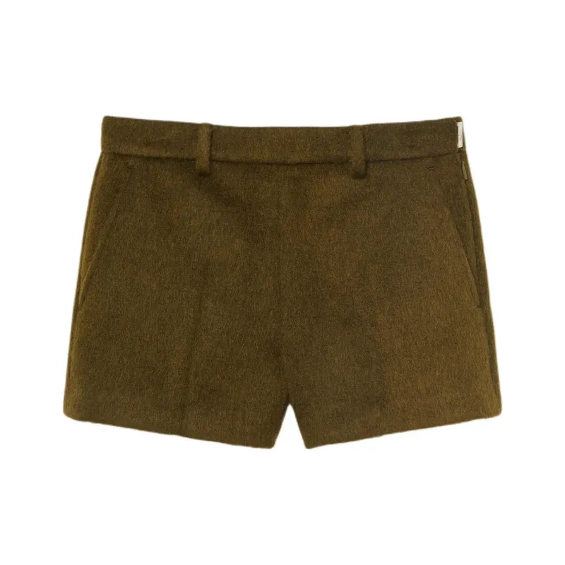 GUCCI Logo Embroidered Shorts-0
