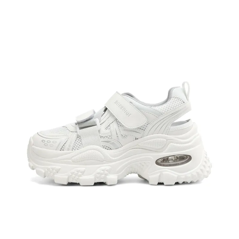 BOERDIQI Breathable Lightweight Height Increasing Low Top Chunky Sneakers Women's-0