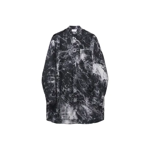 Alexander McQueen Smashed Screen Shirt Dress