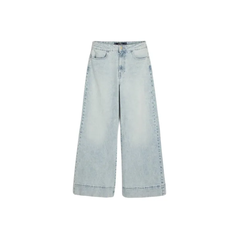 Hollister Jeans Women's Light-Coloured Wash-0