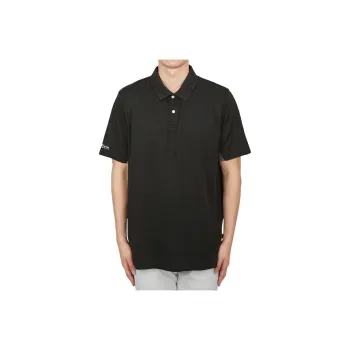 Malbon Golf Polo Shirt Men's Black