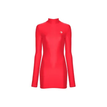 COPERNI High Neck Fitted Mini Dress 'Red'