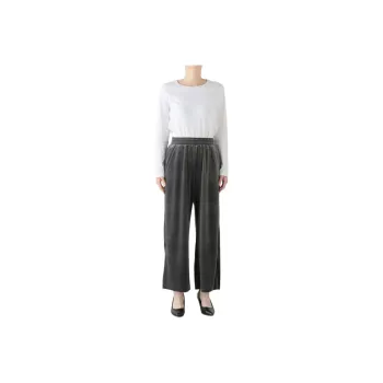 PLAGE FW24 Knitted Sports Pants Women's Gray