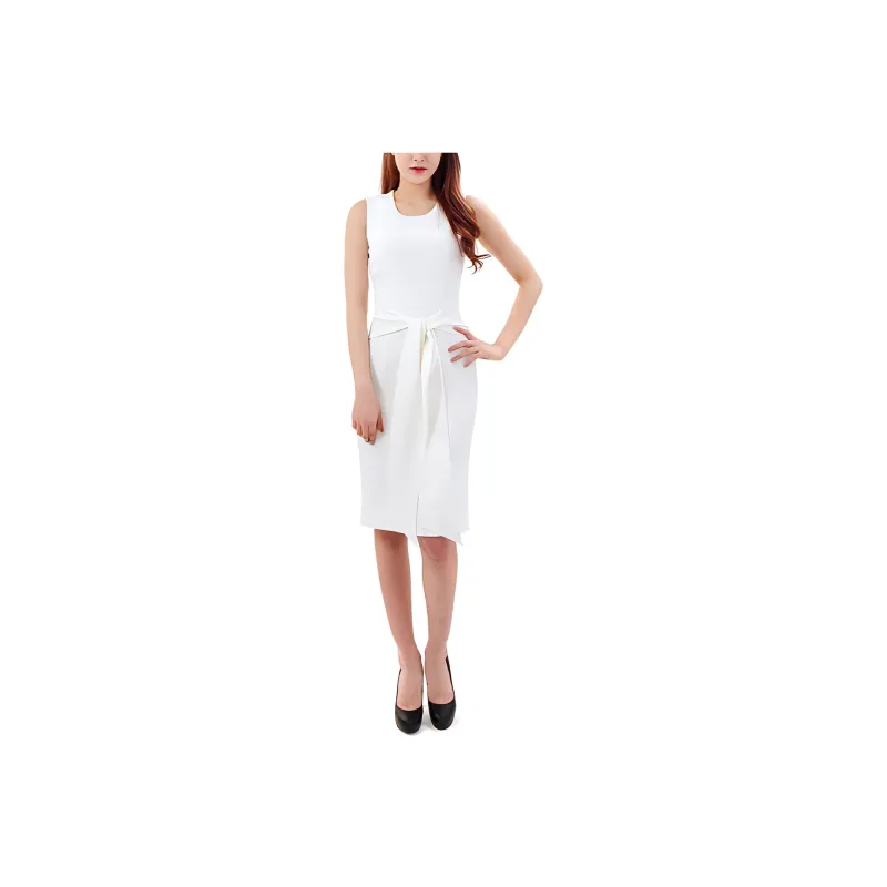 Givenchy Sleeveless Dresses Women's White-0