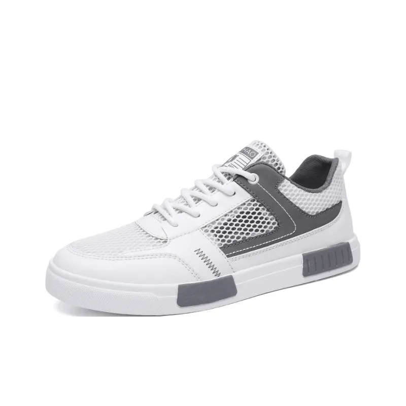 VANSSI Slip Resistant, Abrasion Resistant, Lightweight, Breathable Low Top Skateboard Shoes Men's-1