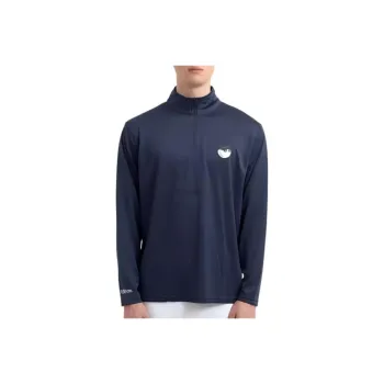 Malbon Golf T Shirt Men's Dark Blue