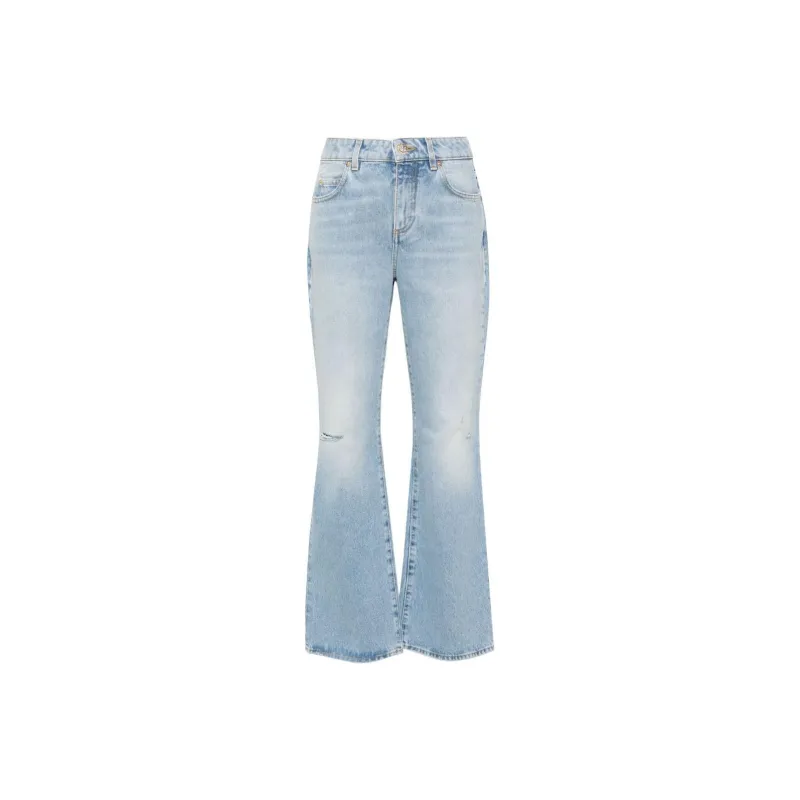 BALMAIN Mid rise Flared Jeans-0