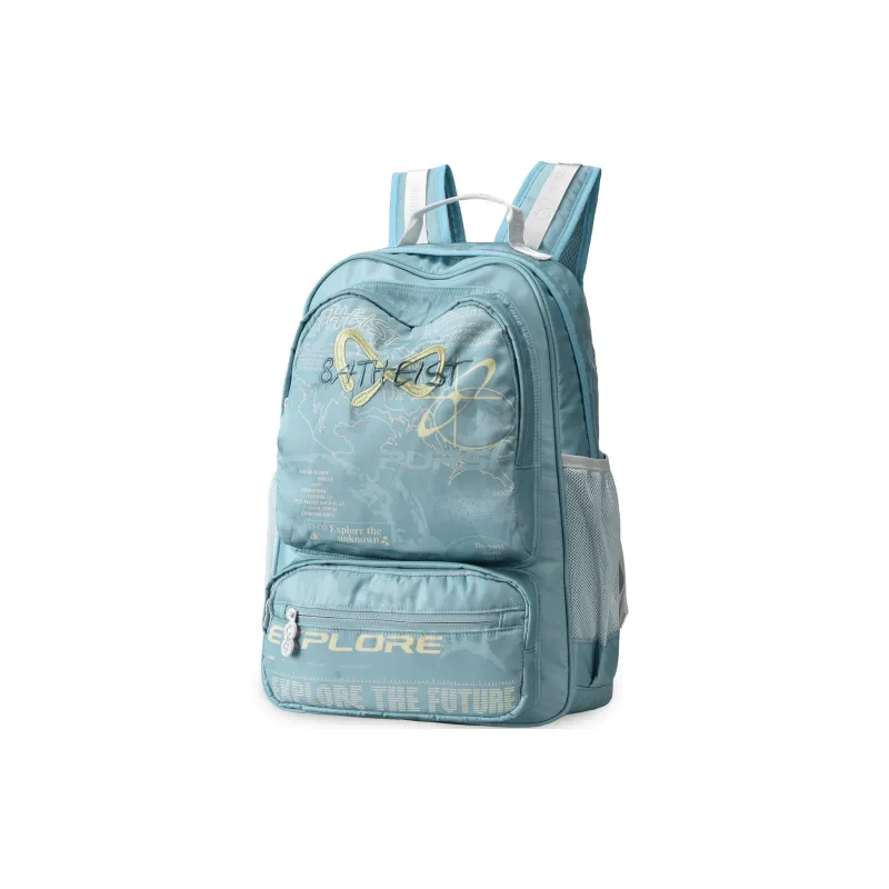 8atheist Polyester Backpack Unisex White-11
