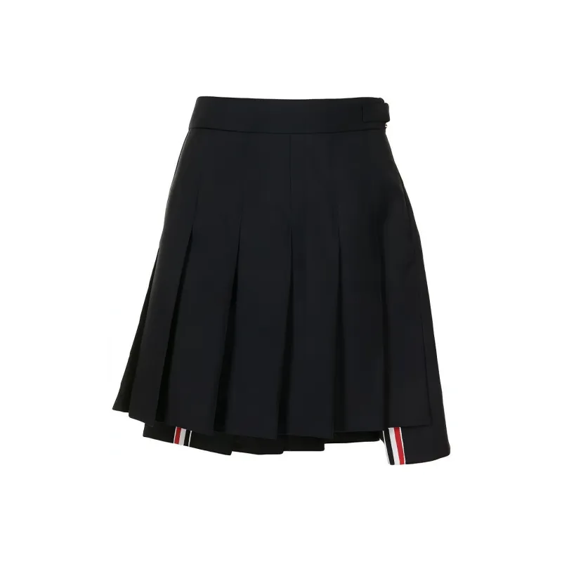 THOM BROWNE Rwb Pleated Skirt-0