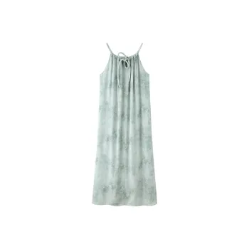 ZHOUMIAO Sleeveless Dress Women's Floating Life Summer Dream