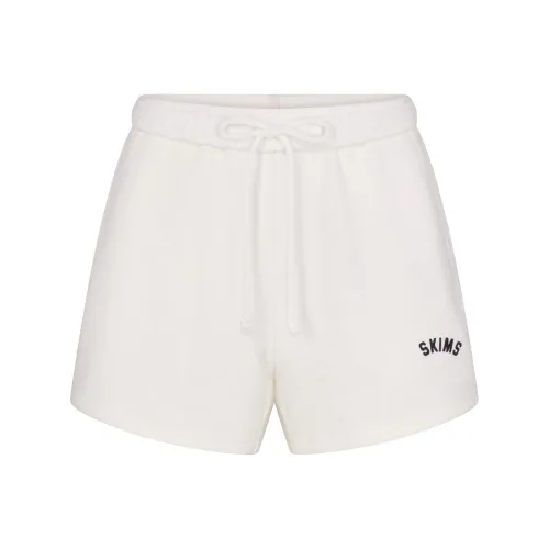 SKIMS SS25 COTTON FLEECE CLASSIC SHORT Casual Shorts Women's MARBLE GRAPHIC/Marble Pattern