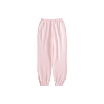 Hollister Knitted Sports Pants Women's Light Pink