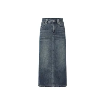 ZAZN Denim Long Skirts Women's