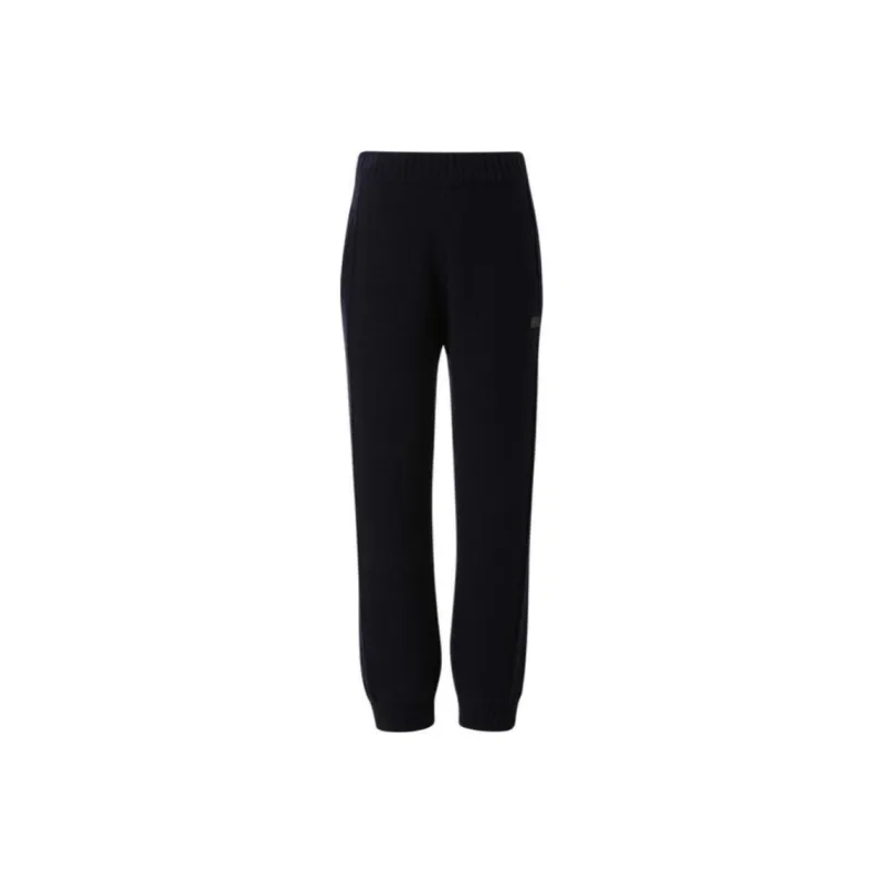 III VIVINIKO Knitted Sweatpants Women's Dark Blue-0