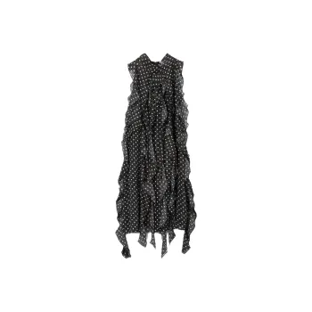 Burberry Sleeveless Dresses Women's Black