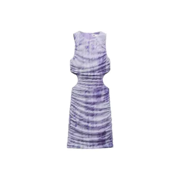 ZARA Sleeveless Dress Women's Blue