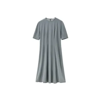 OVV Long Sleeved Dresses Women's Medium Gray A1
