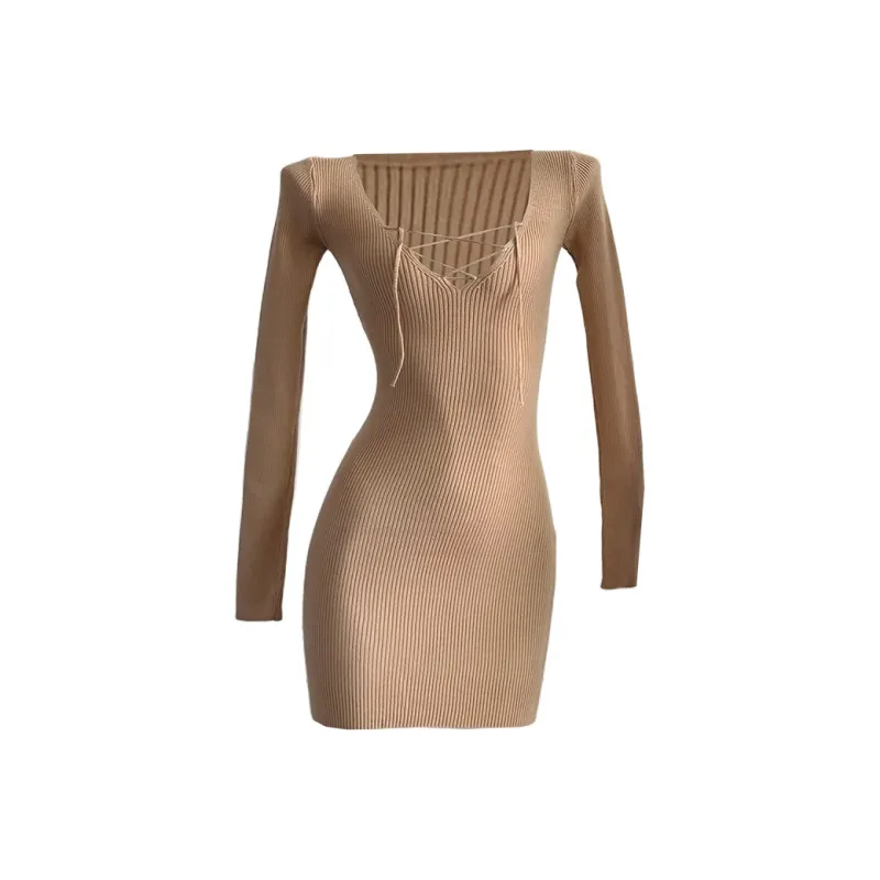 TORIGHT Long Sleeved Dresses Women's-6