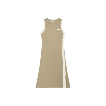 FILA Sleeveless Dress Women's Light Chocolate
