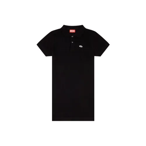 DIESEL D Tenny Doval Pj Logo appliqué Polo Dress