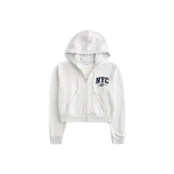 Hollister Jackets & Coats Women's Light Gray