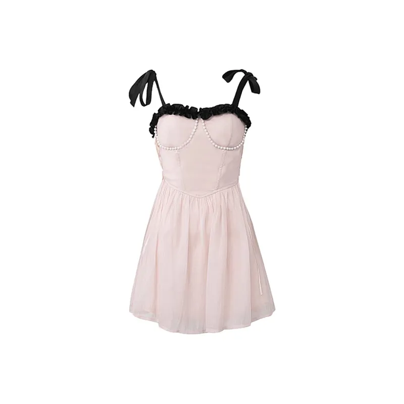 JOSR Slip Dresses Women's Pink-0