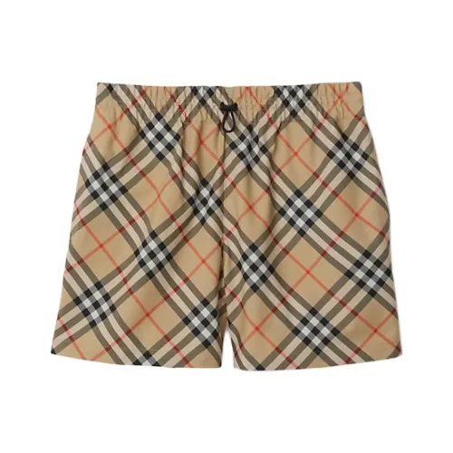 Burberry Check Shorts Sand Ip Check