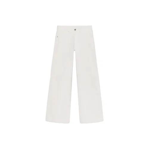 ZARA ZW Series Jeans Women's Frosted White