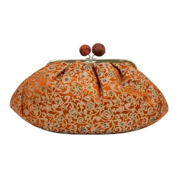 WEEKEND MaxMara Silk Handbag Clutch Medium Size Women's Multicolor