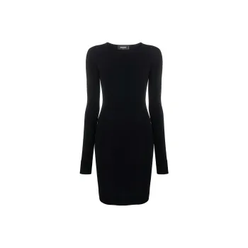 DSQUARED 2 Open back Fine ribbed Minidress