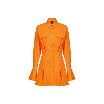 PINKO Long Sleeved Dresses Women's Orange
