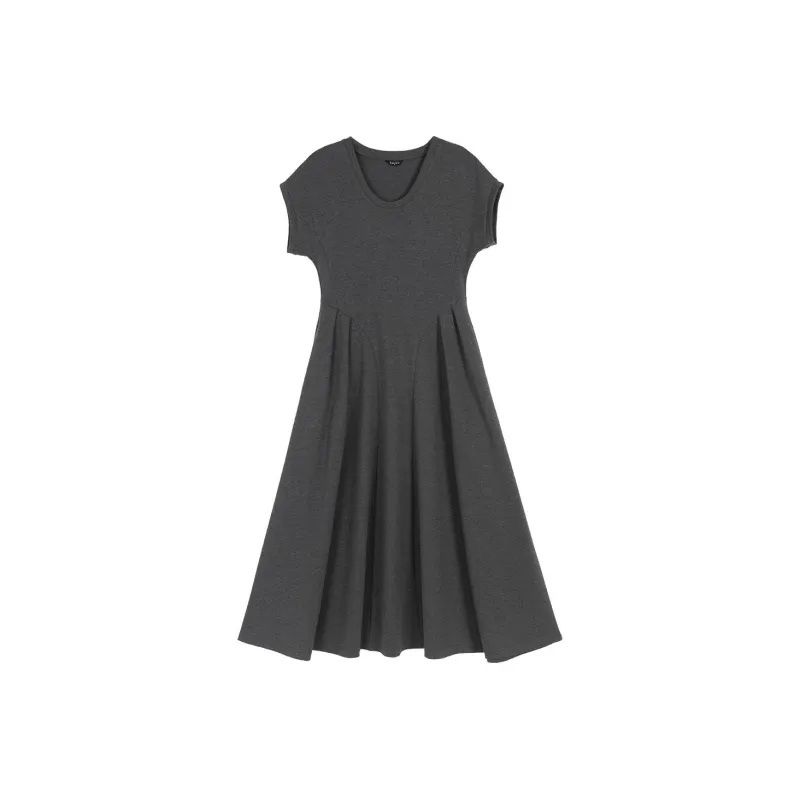 Miss Ha Ya Sleeveless Dresses Women's Petrograd Gray-0