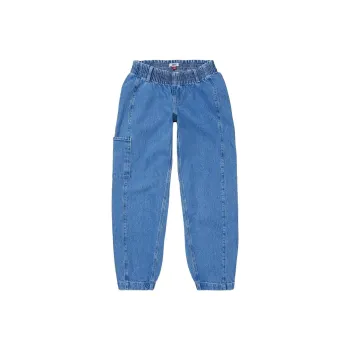 Tommy Hilfiger FW23 Seated Fit Mom Jean Bottoms Medium Wash Jeans Women's Blue