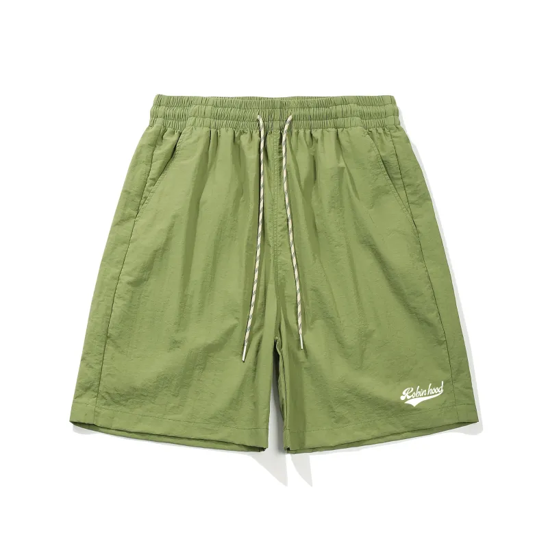 ROBINHOOD Casual Shorts Unisex Orange Yellow-48