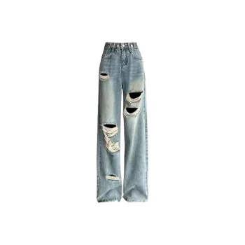 EOEI Jeans Women's Light Blue