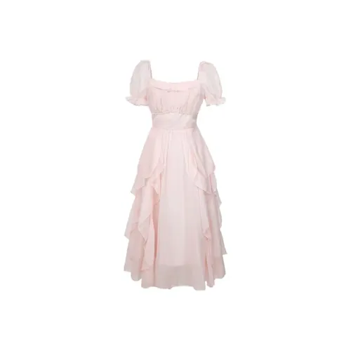 PAIN OR PLEASURE Short Sleeved Dresses Women's