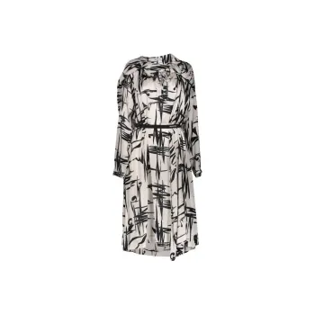 Balenciaga Long Sleeved Dress Women's White