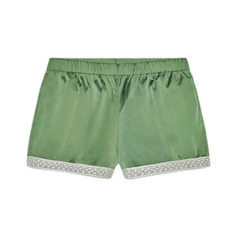 ZARA Casual Shorts Women's Green-0
