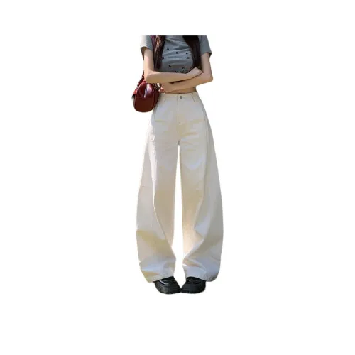 BENGEN Design Driven French Pleated Patchwork Jeans Women's