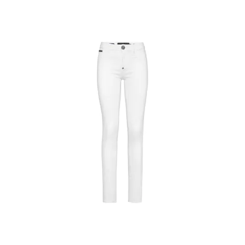 PHILIPP PLEIN Logo patch Jeggings